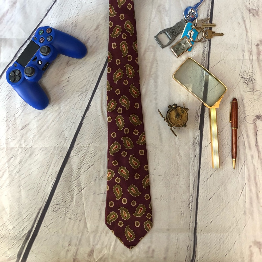LAST CHANCE Barbara Blank Silk Tie